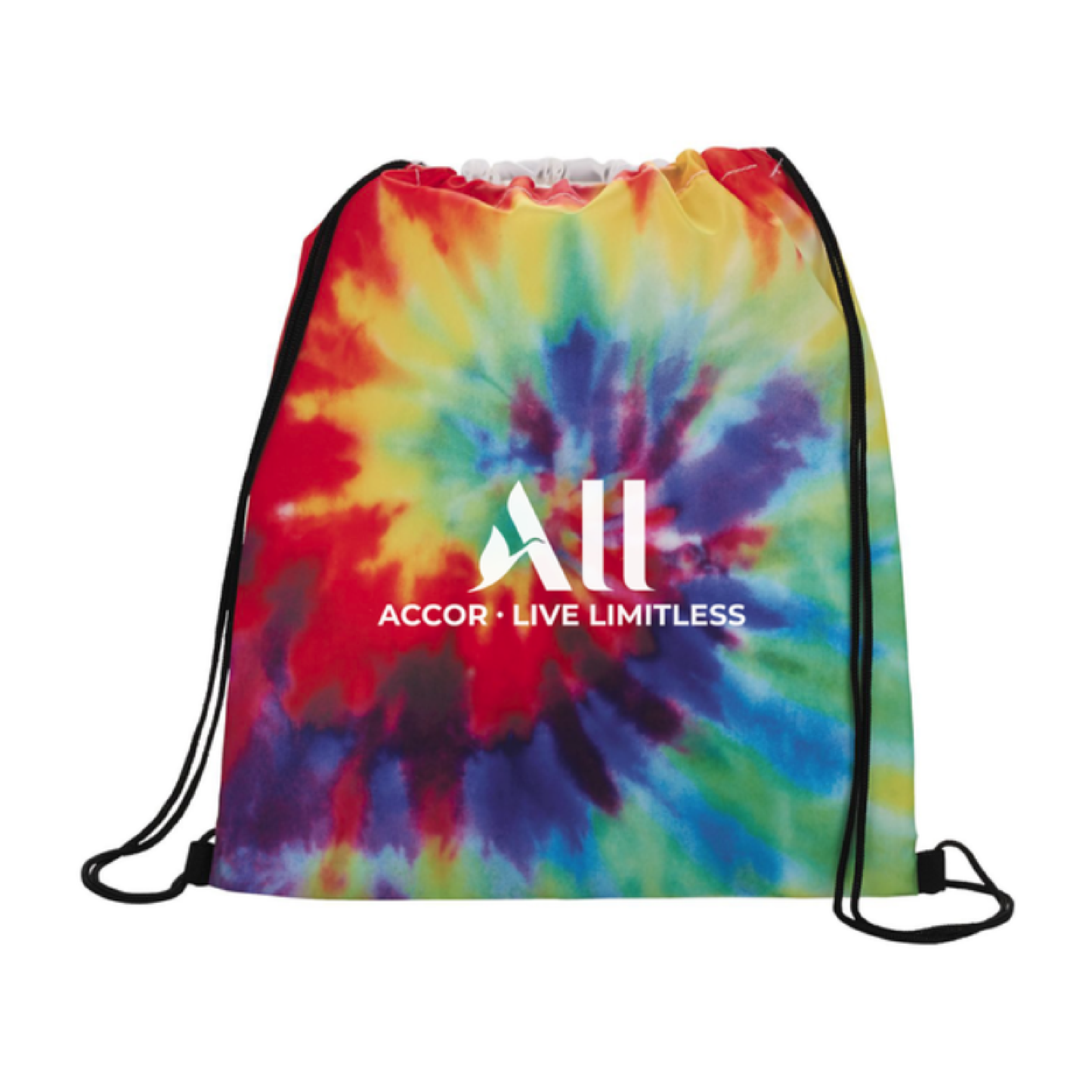 Tie Dye Drawstring Bag