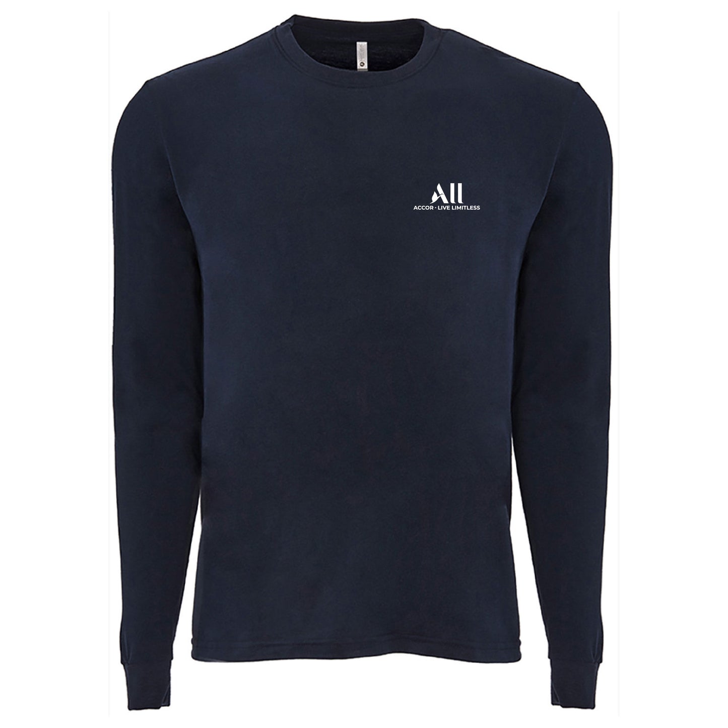 Unisex Sueded Long-Sleeve Crew