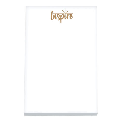 Notepad, 50 Sheets 5” x 7” - Inspire Logo